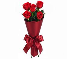 Букет 5 Красных роз Эдлесс Лав в Гальчино