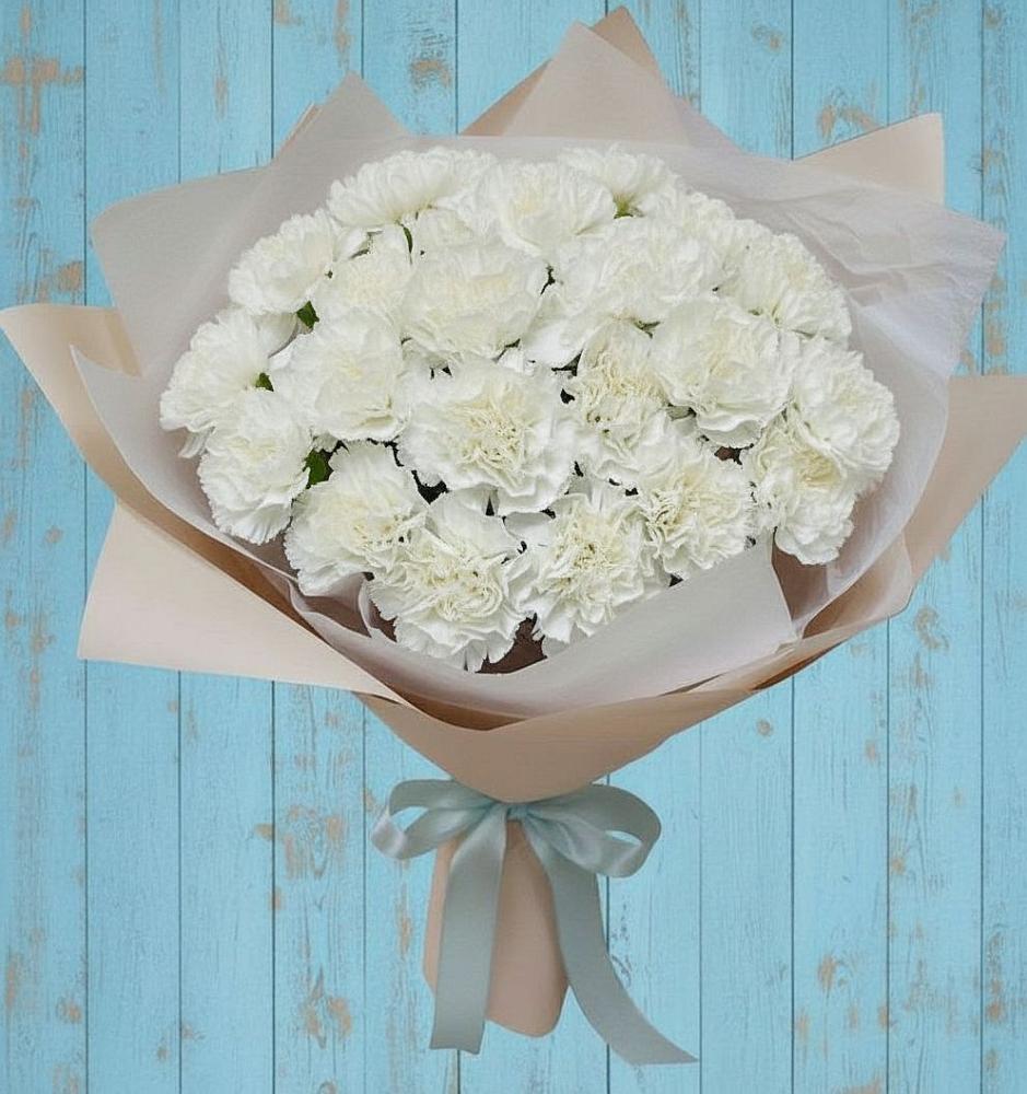 Букет цветов из: Гвоздики в Гальчино