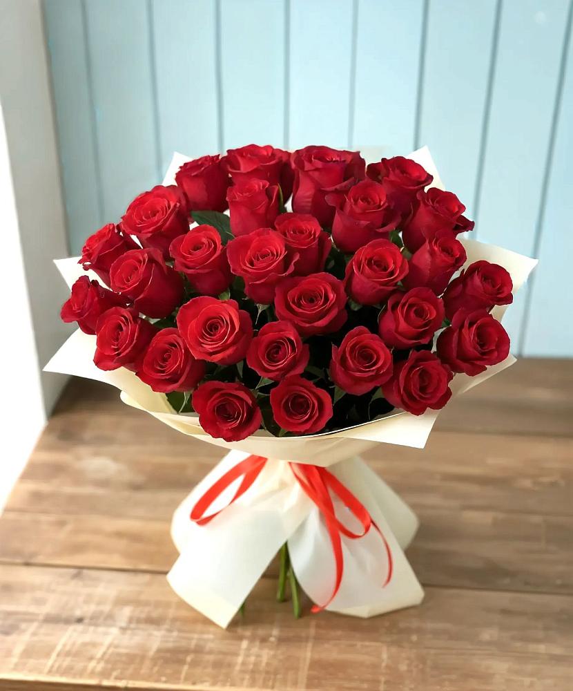 Букет 29 Красных роз в Гальчино