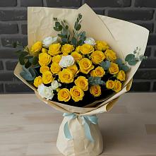 Букет цветов из:  Розы в Гальчино