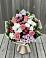 Букет цветов из: Альстромерии, Гвоздики, Розы и Хризантемы в Гальчино