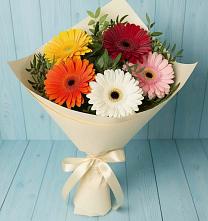 Букет цветов из:  Герберы в Гальчино