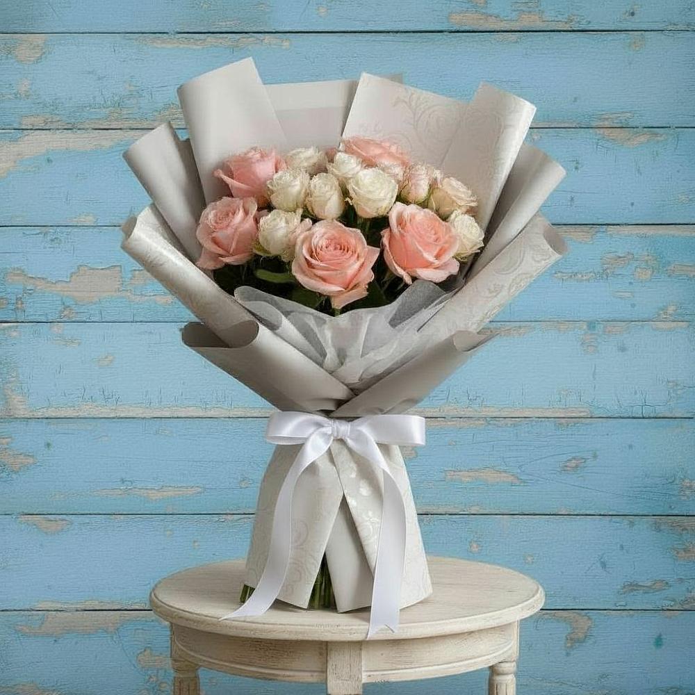 Букет цветов из: Розы в Гальчино