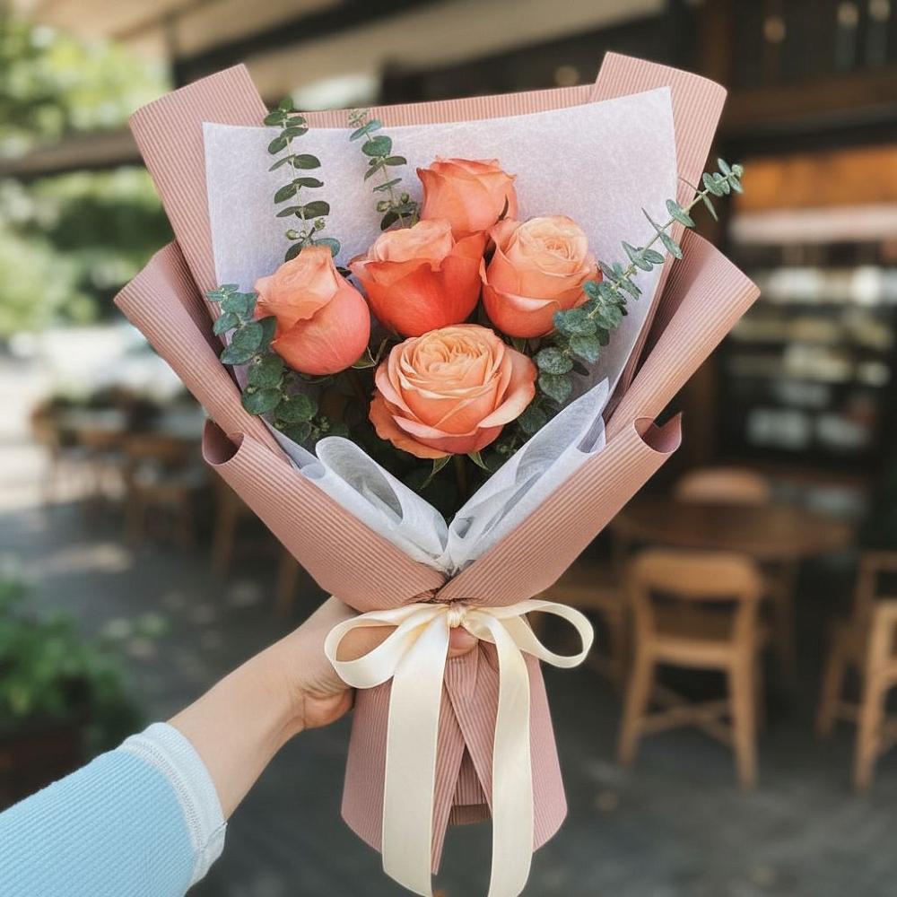 Букет цветов из: Розы в Гальчино