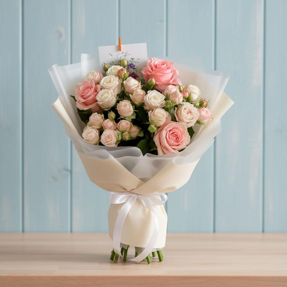 Букет цветов из: Розы в Гальчино