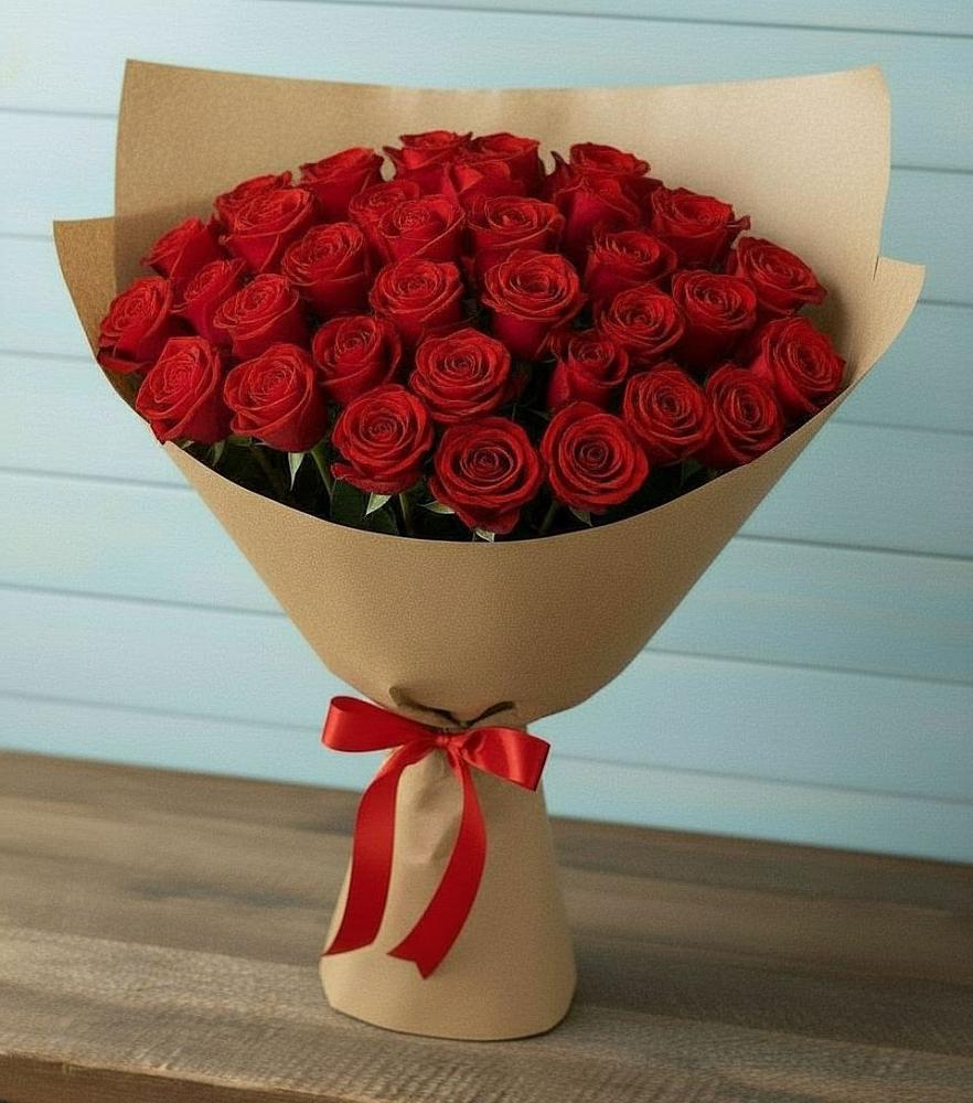 Букет Красные розы Милано в Гальчино