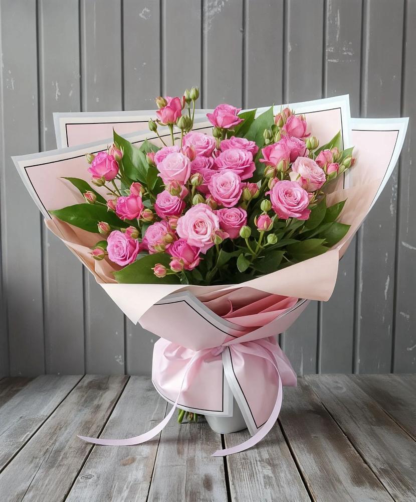 Букет Розовый кустик в Гальчино