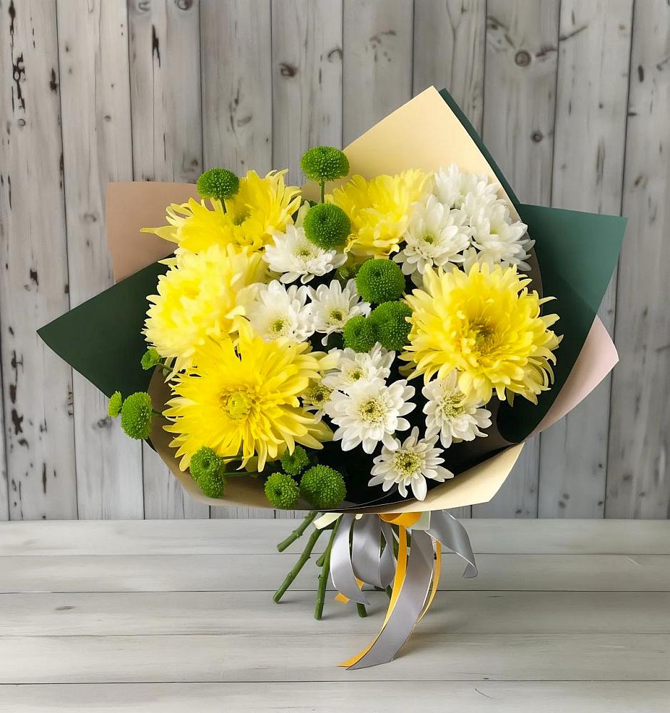 Букет цветов из: Хризантемы в Гальчино