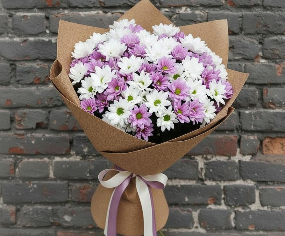 Букет цветов из: Хризантемы в Гальчино