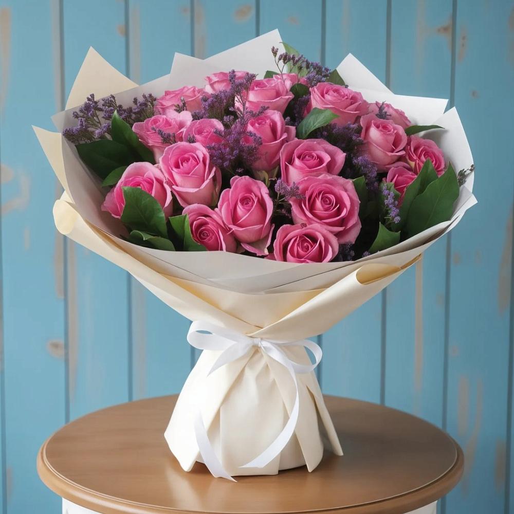 Букет цветов из: Розы в Гальчино