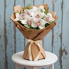 Букет цветов из:  Орхидеи и Розы в Гальчино